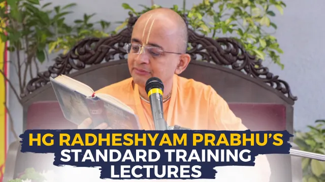 HG Radheshyam Prabhu’s Standard Training Lectures