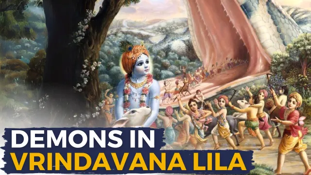 Demons in Vrindavana Lila (Hindi)